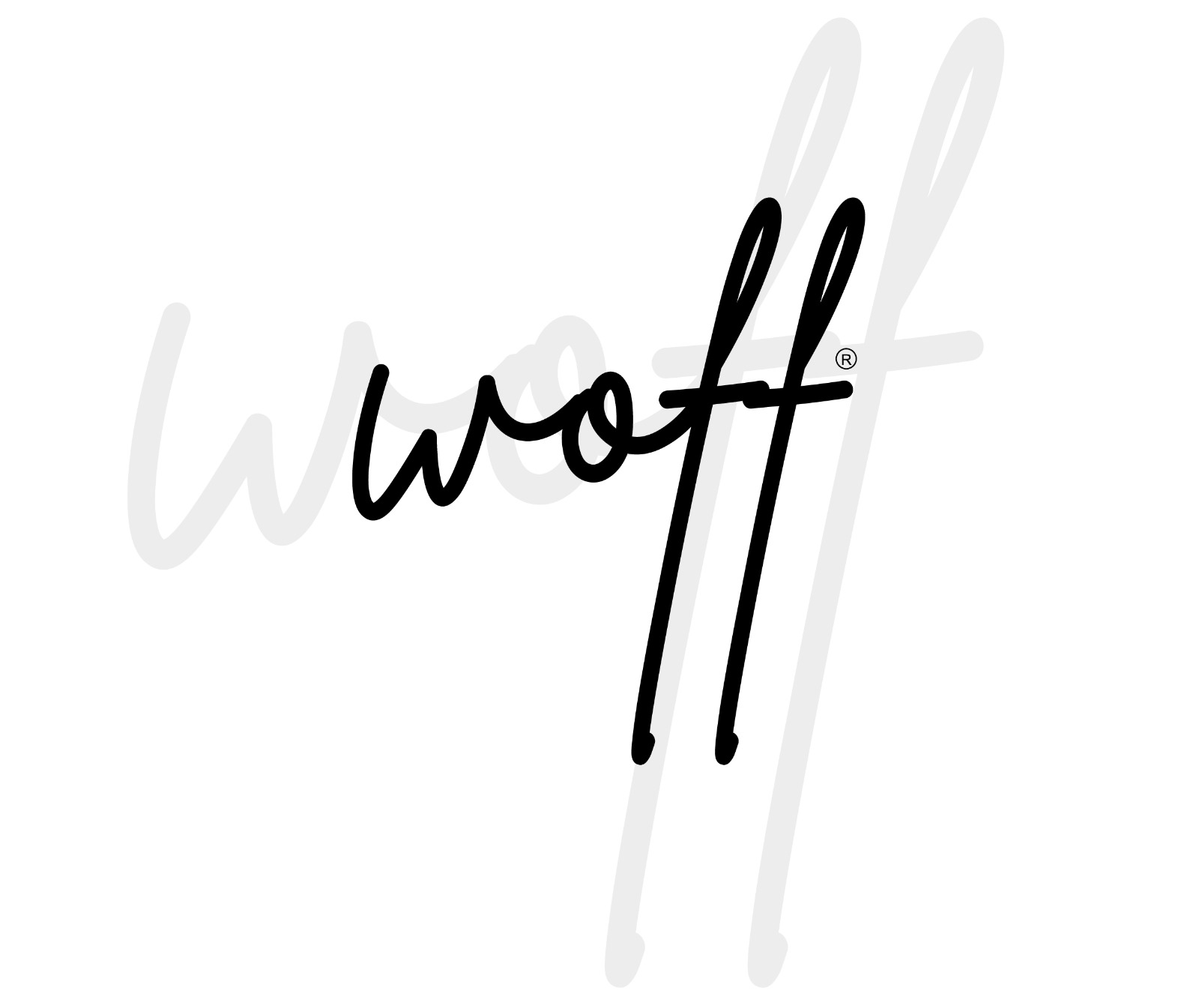 woff dog food brand logo maya family